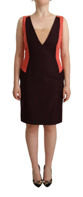 CO|TE Multicolor Polyester Sleeveless Sheath Knee Length Dress -   -  CO|TE.